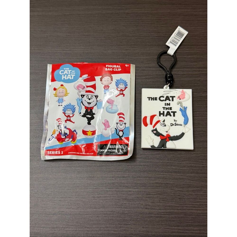 Dr. Seuss The Cat In The Hat Figural Bag Clip Keychain CHASE - Poster (Style B)